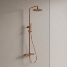 Omnires Y zestaw natryskowy termostatyczny deszczownica 25 cm miedź połysk Y1244SUCP