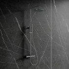 Omnires Y zestaw natryskowy termostatyczny deszczownica 25 cm chrom Y1244SUCR