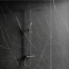 Omnires Y zestaw natryskowy termostatyczny deszczownica 20 cm chrom Y1244XOCR