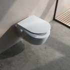 Laufen Pro miska WC wisząca Rimless z deską myjącą biała H600890000S002