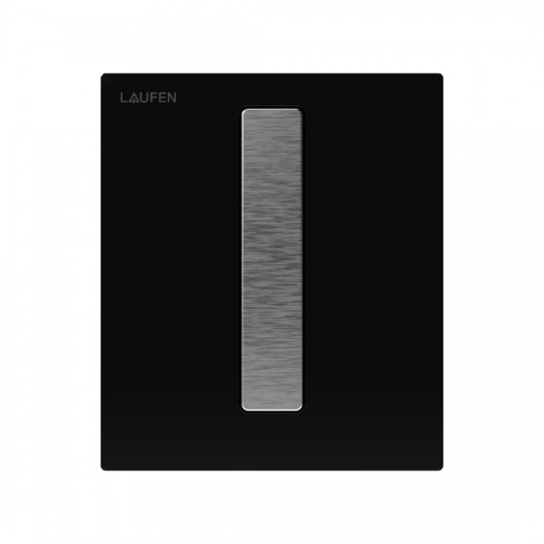 Laufen Ineo AU102 przycisk spłukujący do pisuaru czarny/stal H9091021240001