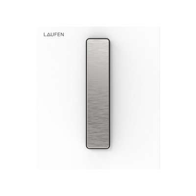 Laufen Ineo AU102 przycisk spłukujący do pisuaru biały/stal H9091021940001