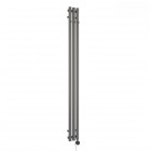 Oltens Stang (e) grzejnik łazienkowy 180x15 cm elektryczny grafit 55111400