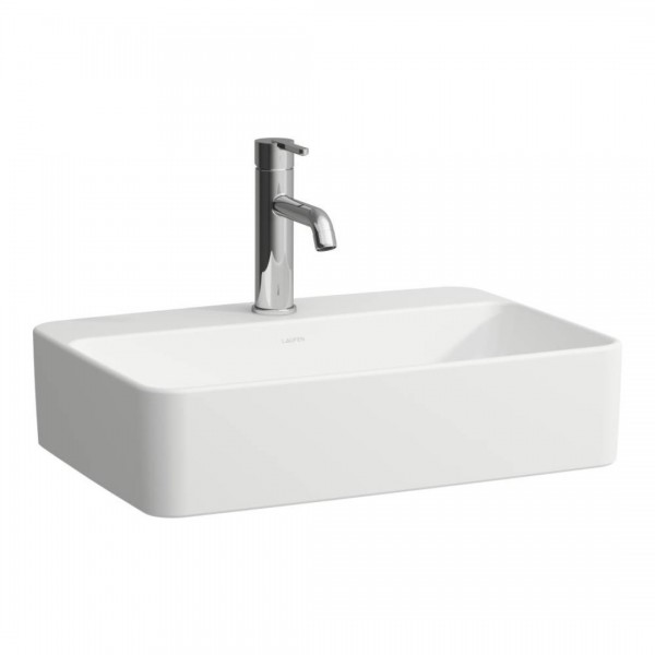 Laufen Savoy umywalka nablatowa 55x38 cm prostokątna biały mat H8169457571041