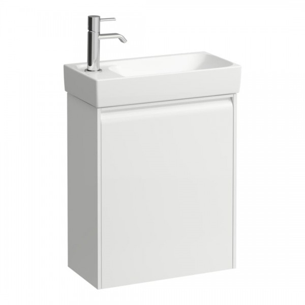 Laufen Meda szafka podumywalkowa 43,5 cm lewa biały mat H4215510112601