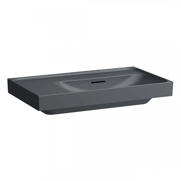 Laufen Meda umywalka ścienna 60x46 cm prawa grafit mat H8171127581091
