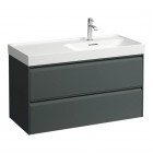 Laufen Meda szafka podumywalkowa 98,5 cm szary traffic H4217420112661