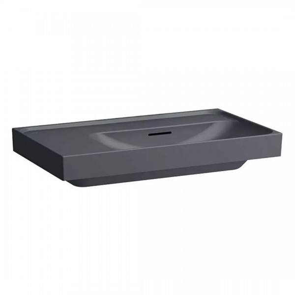 Laufen Meda umywalka ścienna 100x46 cm prawa grafit mat H8171177581091