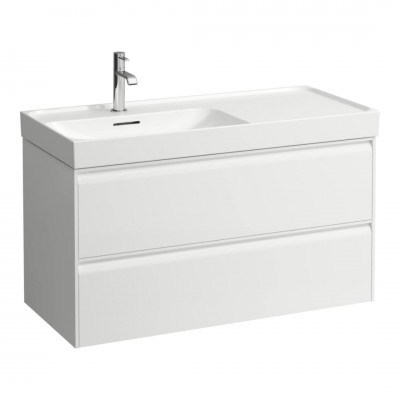 Laufen Meda szafka podumywalkowa 98,5 cm lewa biały mat H4217520112601