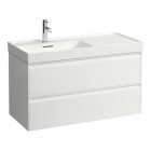 Laufen Meda szafka podumywalkowa 98,5 cm lewa biały mat H4217520112601