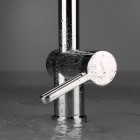 Deante Magnetic bateria kuchenna z wyciąganą wylewką z podłączeniem do filtra wody chrom BRM_075M