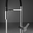 Deante Magnetic bateria kuchenna z wyciąganą wylewką z podłączeniem do filtra wody chrom BRM_075M