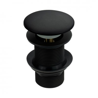 Deante Click-Clack korek do umywalki click-clack czarny mat NHC_N12A