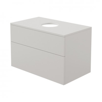 Deante Prizma szafka podumywalkowa 80 cm z blatem kaszmir mat SDI_KB81