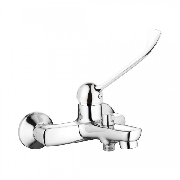 Deante Neo Boro bateria wannowa ścienna chrom BMO_010C