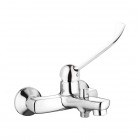 Deante Neo Boro bateria wannowa ścienna chrom BMO_010C