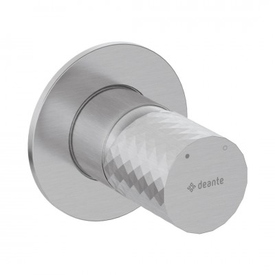 Deante Silia Hexa bateria prysznicowa podtynkowa stal szczotkowana BHS_F44L