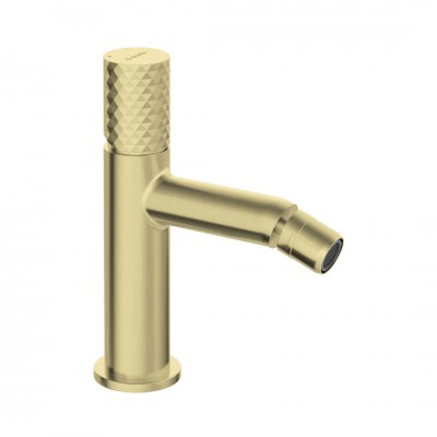 Deante Silia Hexa bateria bidetowa stojąca złoty szczotkowany BHS_R30M