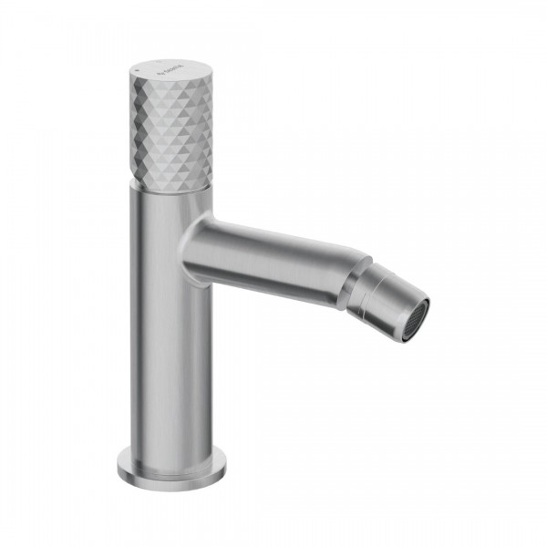 Deante Silia Hexa bateria bidetowa stojąca stal szczotkowana BHS_F30M