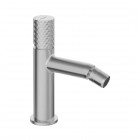 Deante Silia Hexa bateria bidetowa stojąca stal szczotkowana BHS_F30M