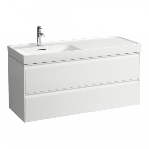 Laufen Meda szafka podumywalkowa 118 cm lewa biały mat H4217720112601