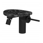 Laufen Ada bateria bidetowa stojąca czarny mat/czarny marmur HF506710516060