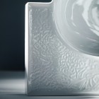 Laufen The New Classic umywalka ścienna 80x48 cm biała dekor Bohemian H813855R011041