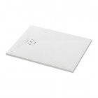 Ronal Calce brodzik prostokątny 90x70 cm konglomeratowy biały mat W31AS09007009