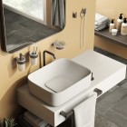 Gedy Pirenei dozownik na mydło wiszący gun metal PI81/GME