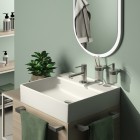 Gedy Pirenei wieszak na ręcznik 35 cm nikiel PI21/35/NKO