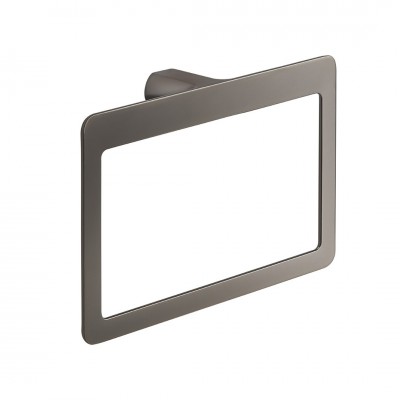 Gedy Pirenei wieszak na ręcznik ring wiszący gun metal PI70/GME