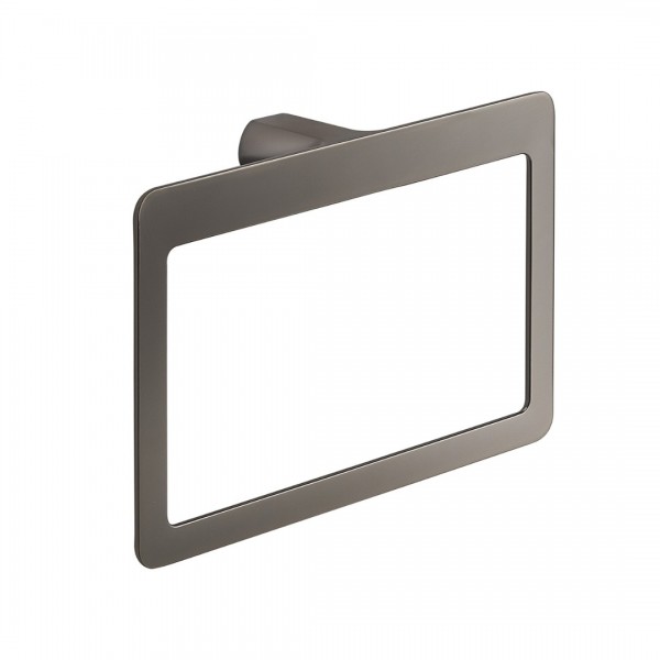 Gedy Pirenei wieszak na ręcznik ring wiszący gun metal PI70/GME