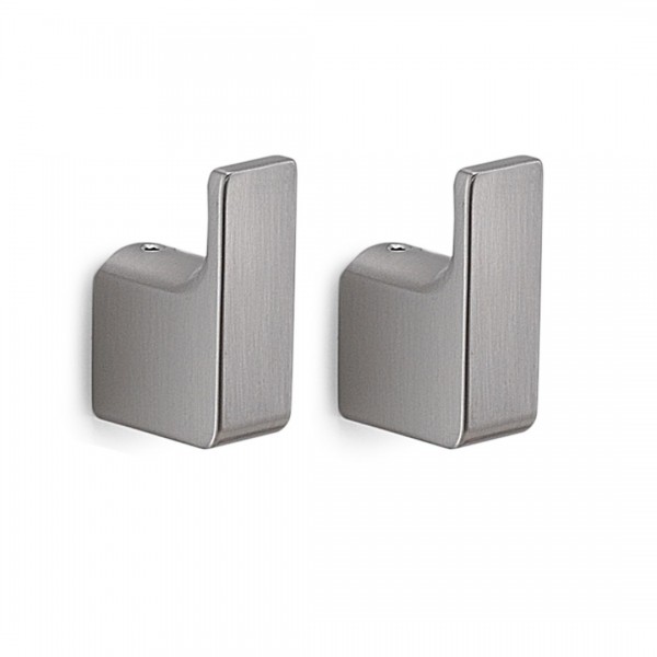 Gedy Pirenei wieszak punktowy 2 sztuki wiszący nikiel PI27/NKO