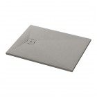 Ronal Calce brodzik prostokątny 90x70 cm konglomeratowy szary beton W31AS09007014