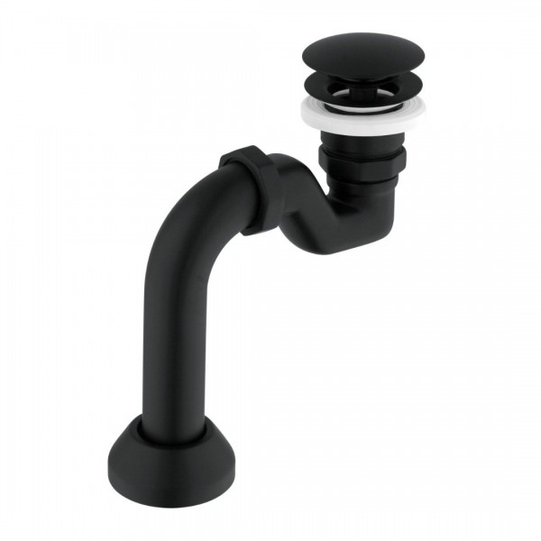 Besco korek do wanny wolnostojącej retro czarny mat OKK-CZR