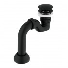 Besco korek do wanny wolnostojącej retro czarny mat OKK-CZR