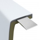 Schedpol Celestia SET wanna prostokątna 170x75 cm z nośnikiem biała 3WSP.CS1P-17075