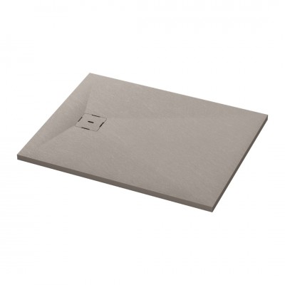 Ronal Calce brodzik prostokątny 90x70 cm konglomeratowy len W31AS09007015