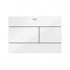 Roca PS2 przycisk spłukujący do WC szklany biały A890224399