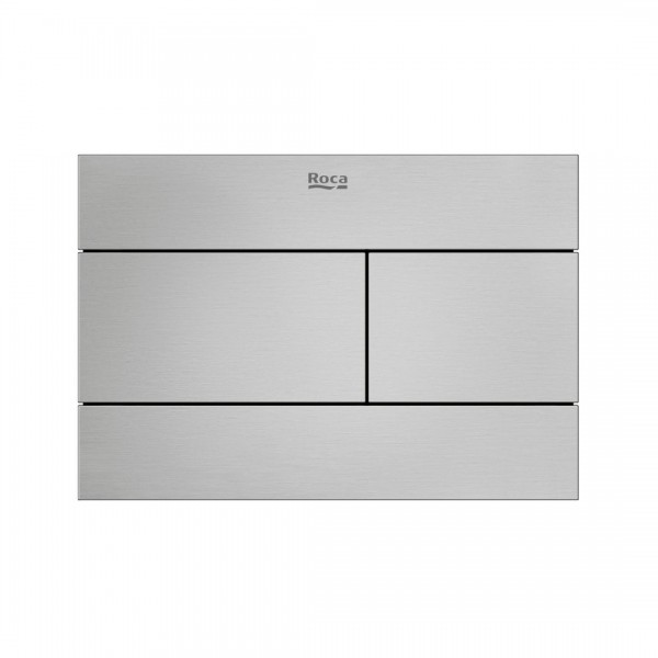 Roca PS2 przycisk spłukujący do WC stal szczotkowana A890224304