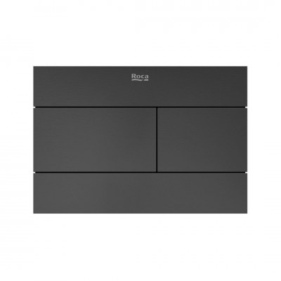 Roca PS2 przycisk spłukujący do WC brushed titanium black A8902243NM