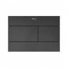 Roca PS2 przycisk spłukujący do WC brushed titanium black A8902243NM