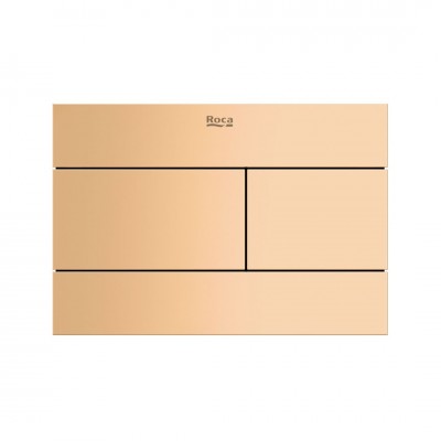 Roca PS2 przycisk spłukujący do WC złoto różowe A8902243RG