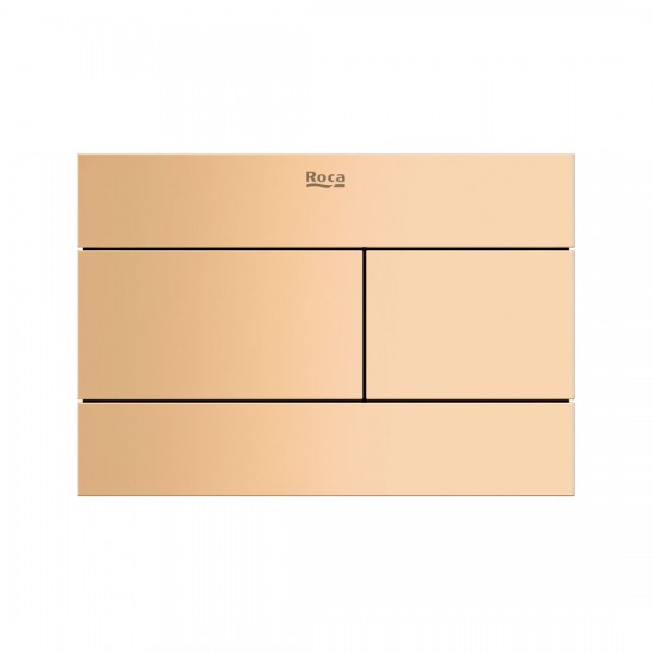 Roca PS2 przycisk spłukujący do WC złoto różowe A8902243RG