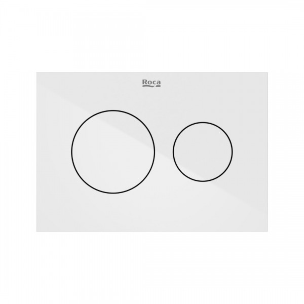 Roca PS3 przycisk spłukujący do WC biały połysk A890223300