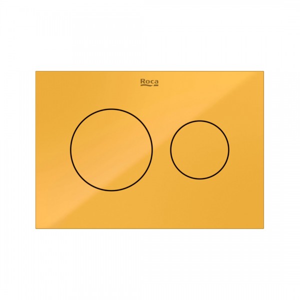 Roca PS3 przycisk spłukujący do WC żółty A8902233P1