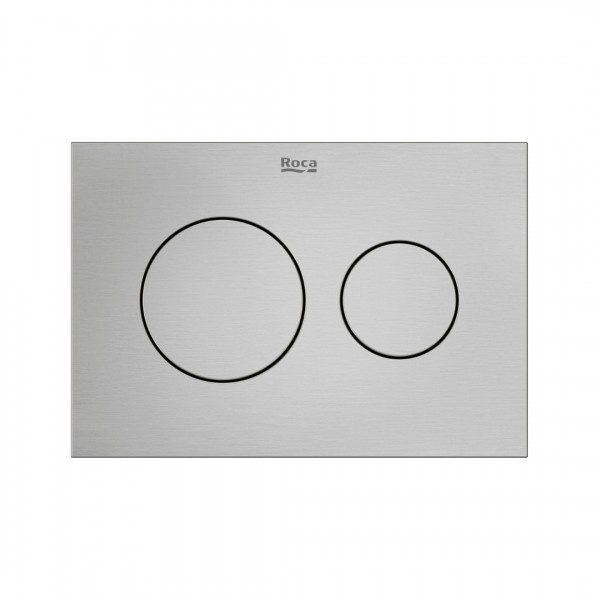 Roca PS3 przycisk spłukujący do WC stal szczotkowana A890223304
