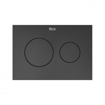 Roca PS3 przycisk spłukujący do WC brushed titanium black A8902233NM