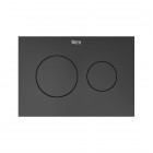 Roca PS3 przycisk spłukujący do WC brushed titanium black A8902233NM