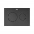Roca PS3 przycisk spłukujący do WC brushed titanium black A8902233NM